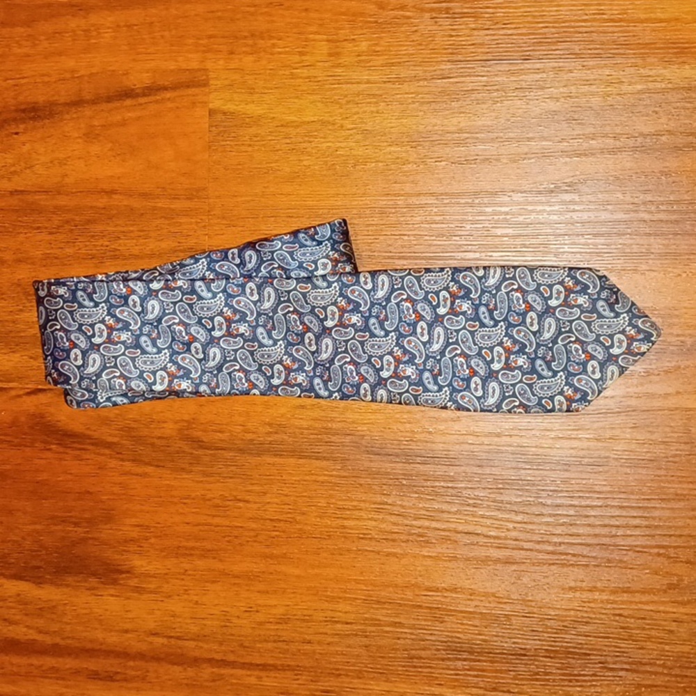 💼 Christian Dior Cravates All Silk Paisley Mens Tie